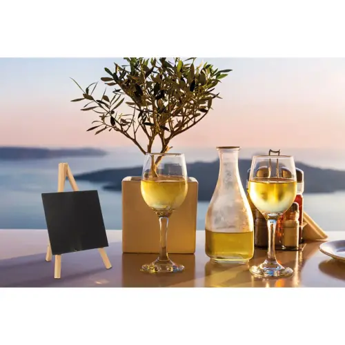 Ardoise de table MINI avec trépied, noir - Securit photo du produit