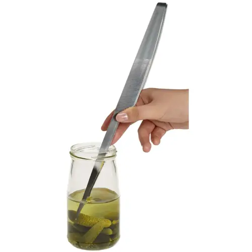 Pince de cuisine fine, inox, longueur 300 mm - Metaltex photo du produit