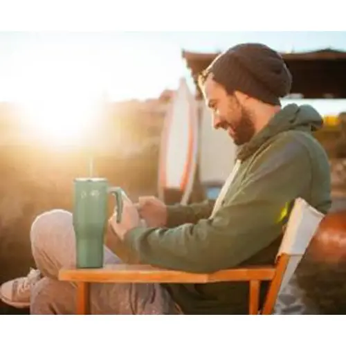 Gobelet isotherme RS, 0,85 l, vert - Thermos photo du produit
