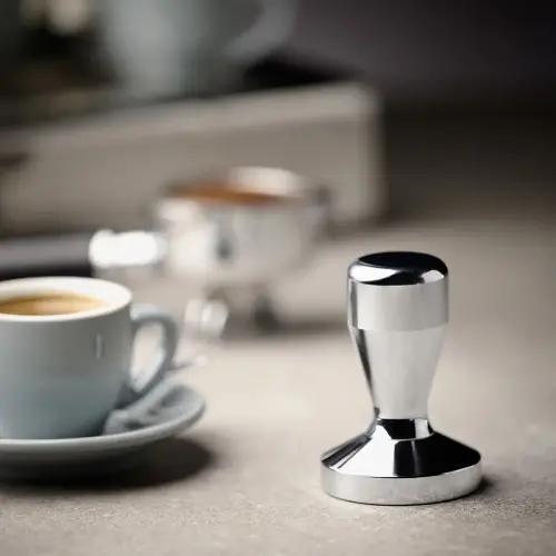 Tamper &agrave; caf&eacute; en acier inoxydable, diam&egrave;tre 58 mm - APS photo du produit
