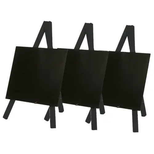 Ardoise de table MINI avec tr&eacute;pied, h&ecirc;tre - Securit photo du produit