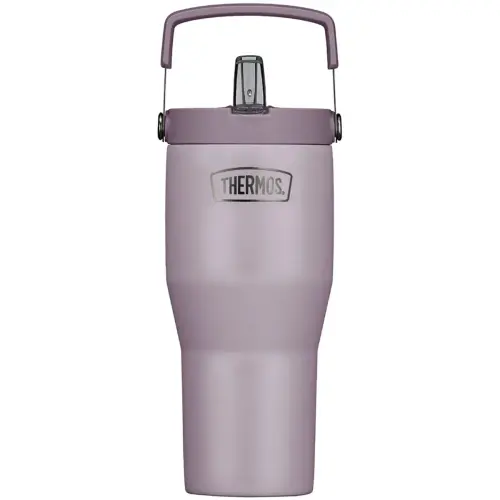 Gobelet isotherme RS Flip Straw, 0,85 l, blanc - Thermos photo du produit