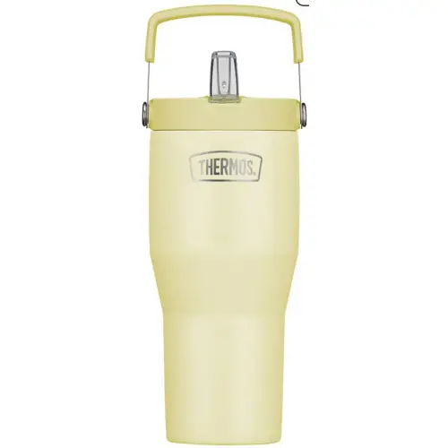 Gobelet isotherme RS Flip Straw, 0,85 l, blanc - Thermos photo du produit