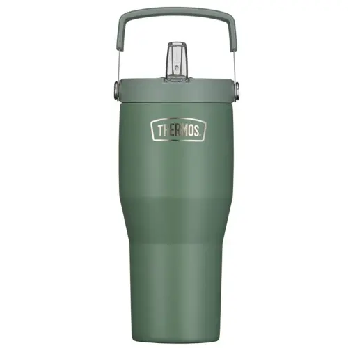 Gobelet isotherme RS Flip Straw, 0,85 l, blanc - Thermos photo du produit