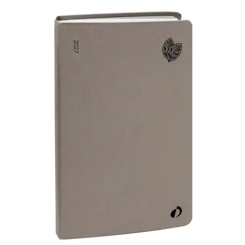 Agenda 2027 affaires recyclé - Semainier Planning multilingue - Harmony beige - 12 mois de janvier à décembre - 10x15 cm - Quo Vadis photo du produit