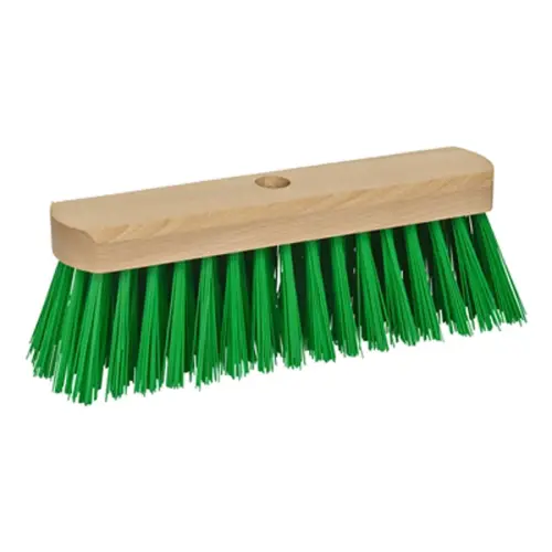 Balai de rue PVC VERT 28cm photo du produit