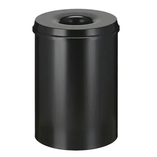 Corbeille anti-feu 30L-noir photo du produit