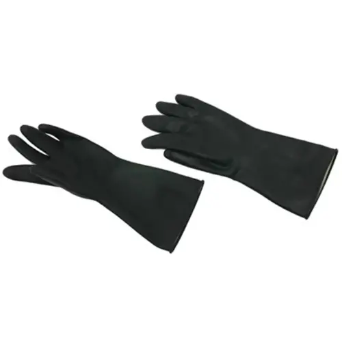 Gants caoutchouc noir-XL photo du produit