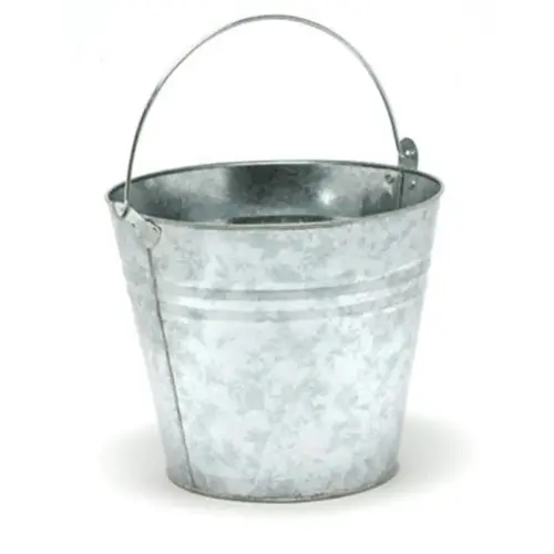 Seau métal galvanisé photo du produit