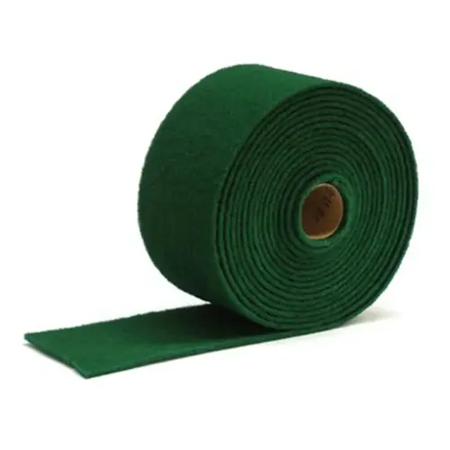 Tampon abrasif vert sur rouleau 10 m x 17 cm - Boma photo du produit