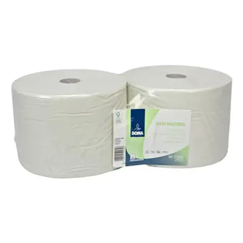 Bobines d'essuyage 1pli 1000 m x 23 cm - Boma photo du produit