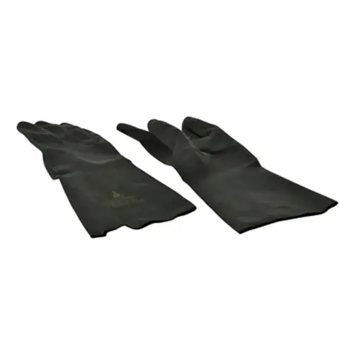 Gants caoutchouc noir-M photo du produit