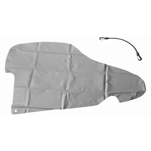 Housse pour barre d'attelage de remorque - Gris - IWH photo du produit