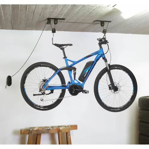 FISCHER Porte-vélo élévateur PLUS, capacité: 30 kg, noir photo du produit
