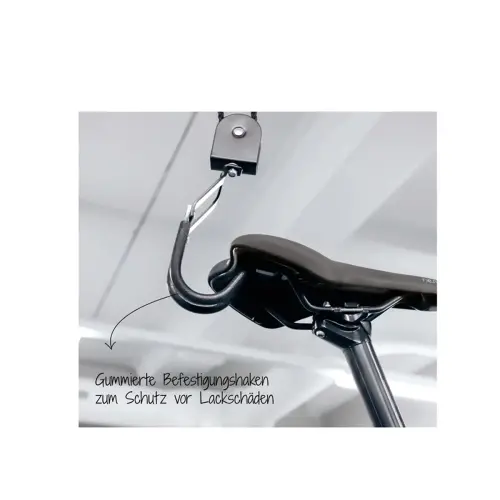 Lève-vélo PROFIPLUS - capacité de charge 57 kg - Noir - Fischer photo du produit