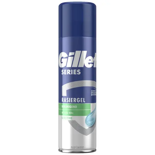 Gillette Gel à raser Series Sensitive, 200 ml photo du produit