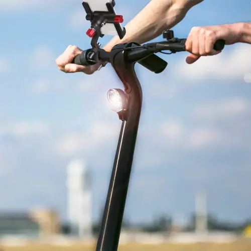 LogiLink Support de smartphone pour vélo, droit, noir/rouge photo du produit