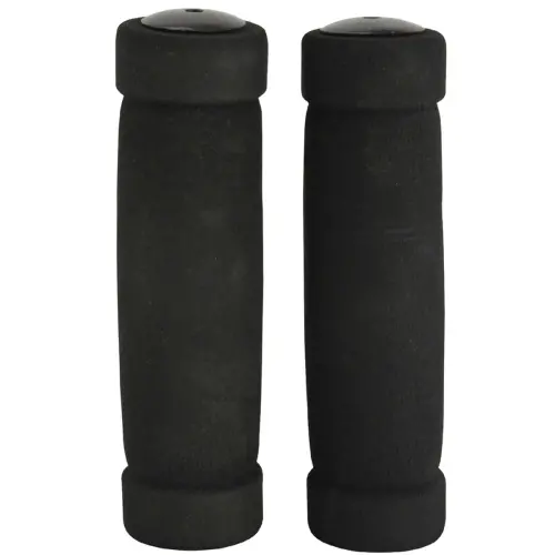 Poignées de guidon pour vélo Soft - Noir - Fischer photo du produit