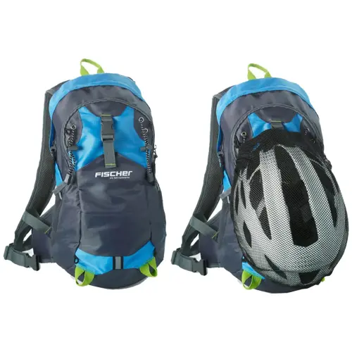 FISCHER Sac &agrave; dos avec filet pour casque, bleu/gris photo du produit
