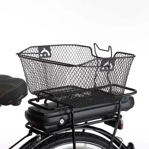 FISCHER Panier pour porte-bagages de vélo, noir photo du produit