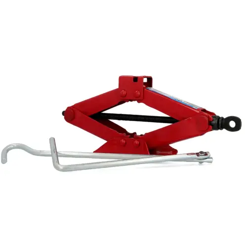 cartrend Cric de levage pantographe avec manivelle, 1 tonne photo du produit