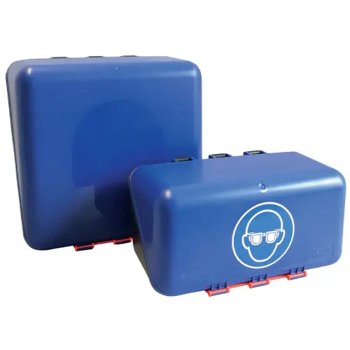 HYGOSTAR Bo&icirc;te pour &eacute;quipement de protection, MIDI, bleu photo du produit