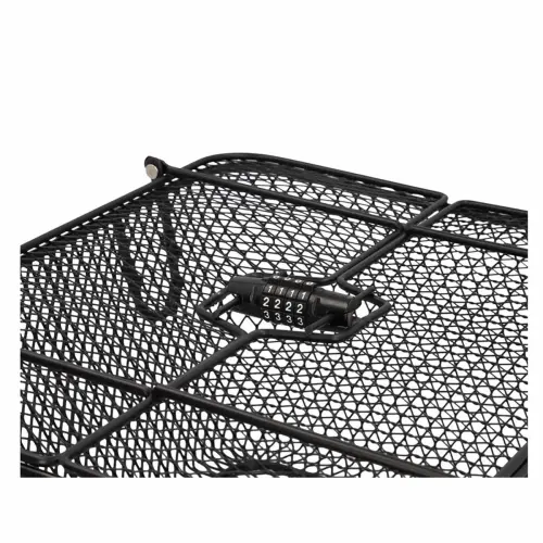 Panier pour porte-bagages de vélo PLUS Safe - Noir - Fischer photo du produit