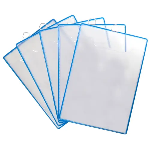 Porte-brochures avec anse - A4 - Bleu - Djois photo du produit