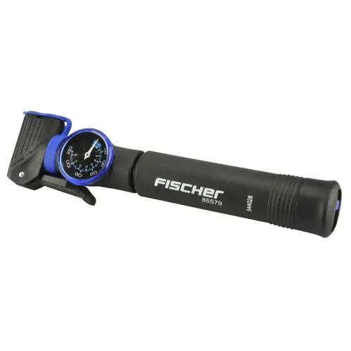 FISCHER Mini pompe à air pour vélo, commutable, noir photo du produit