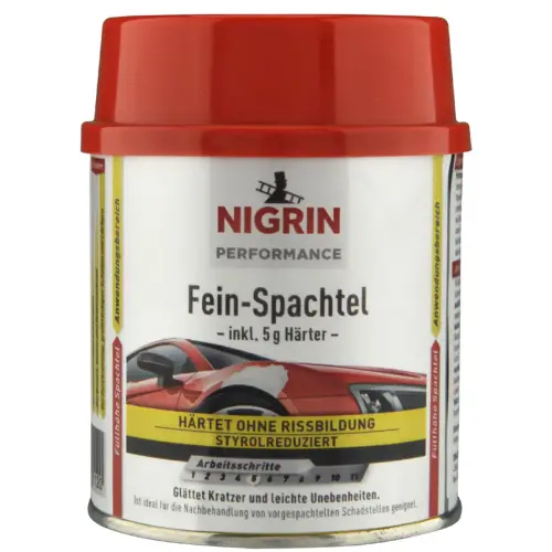 Spatule fine NIGRIN Performance, 250 g, blanche photo du produit