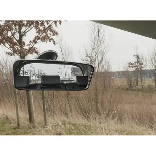 Rétroviseur avec ventouse pour voiture - Noir - IWH photo du produit