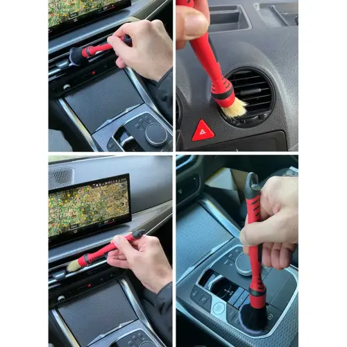 IWH Set de pinceaux d'entretien voiture & maison, 6 pi&egrave;ces photo du produit