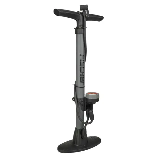 Pompe à air verticale pour vélo - pour toutes les valves - Fischer photo du produit