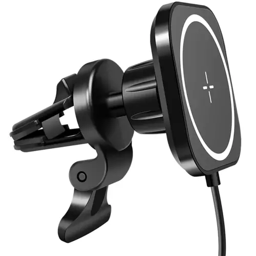 LogiLink Support magnétique de smartphone pour voiture, noir photo du produit