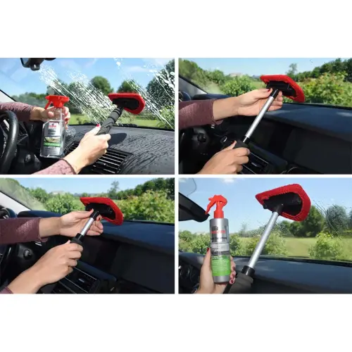 NIGRIN Nettoie-vitre intérieure télescopique, longueur: photo du produit