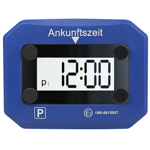 LogiLink Disque de stationnement électronique, bleu photo du produit