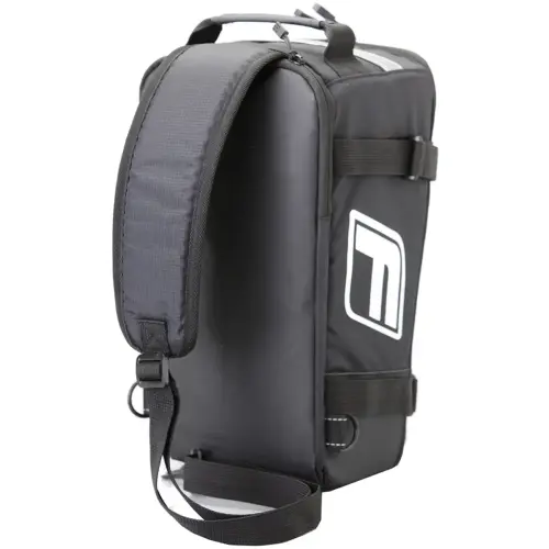 Sac pour porte-bagage de vélo 2 en 1 - Noir - Fischer photo du produit
