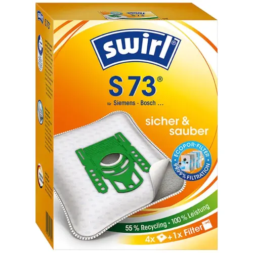 swirl Sac d'aspirateur S 73, avec filtre MicroporPlus photo du produit