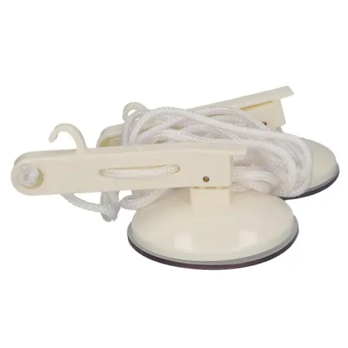 cartrend Séchoir à linge Caravan, en plastique, blanc photo du produit