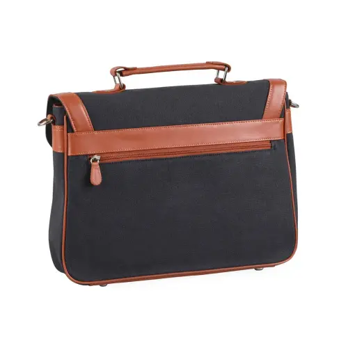 Sacoche fermoir metal - cuir S1829 - 30x27x05 cm - Quo vadis photo du produit