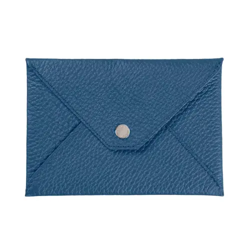 Enveloppe papiers identité - Cuir Camargue - 14x9,5 cm - Quo vadis photo du produit
