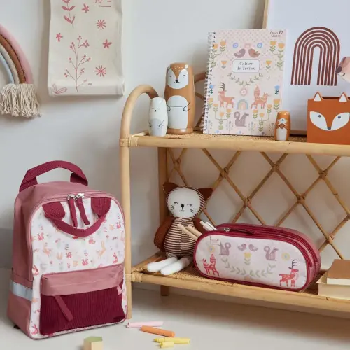 Sac à dos maternelle - 1 compartiment Animascot - 27x20x11 cm - Quo vadis photo du produit