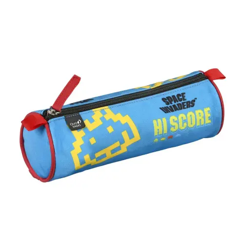 Trousse ronde Space invaders - 23x8x8 cm - Quo vadis photo du produit
