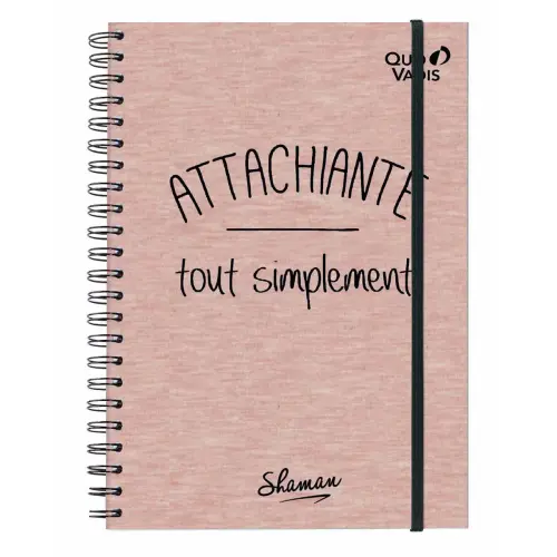 Elastibook A5 Shaman - 15x21 cm - avec &eacute;lastique - Quo vadis photo du produit