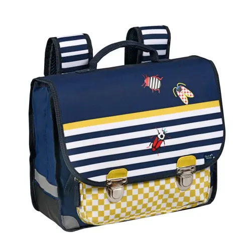 Cartable 36 Vintage - 2 compartiments Animascot - 36x30x14 cm - Quo vadis photo du produit