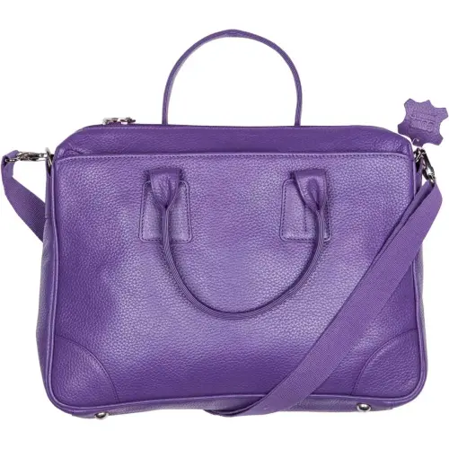 Sacoche cabas - Cuir Goya - 38x29x7 cm - Quo vadis photo du produit