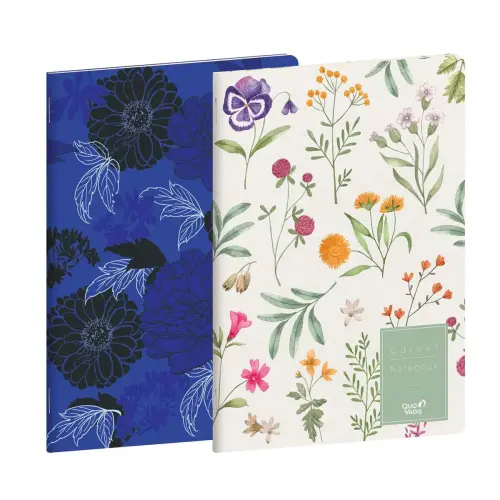 Carnets souples A5 - 64 pages Daisy par 2 - 15x21 cm - Quo vadis photo du produit