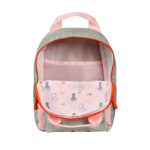 Sac à dos maternelle - 1 compartiment Animascot - 27x20x11 cm - Quo vadis photo du produit