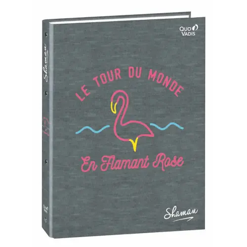 Classeur rigide 4 anneaux Shaman - 26x32 cm - Quo vadis photo du produit