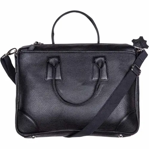 Sacoche cabas - Cuir Goya - 38x29x7 cm - Quo vadis photo du produit